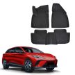 EgriAuto Prémiové 3D gumové autokoberce s upevněním MG 4 EV 2022- 5 ks