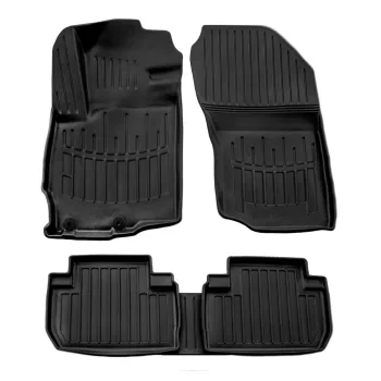   EgriAuto Prémiové 3D gumové autokoberce s upevněním PEUGEOT 4007 2007-2013 5 ks