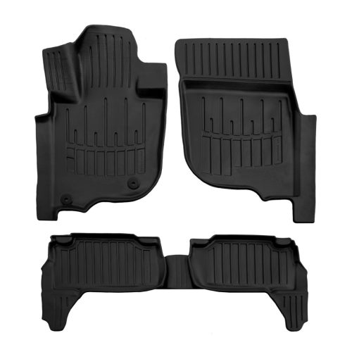 EgriAuto Prémiové 3D gumové autokoberce s upevněním MITSUBISHI Pajero Sport 3 2015- 5 ks