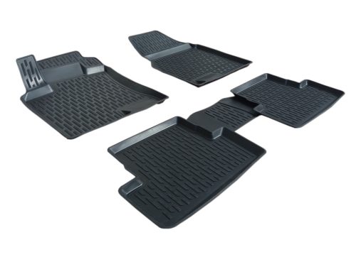 EgriAuto Prémiové 3D gumové autokoberce s upevněním NISSAN Qashqai J10 2008-2013