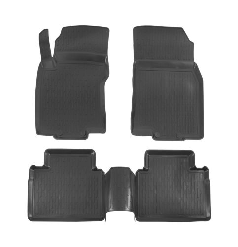 EgriAuto Prémiové 3D gumové autokoberce s upevněním NISSAN X-Trail T32 2014-