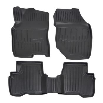   EgriAuto Prémiové 3D gumové autokoberce s upevněním NISSAN X-Trail (T30) 2001-2007 5 ks