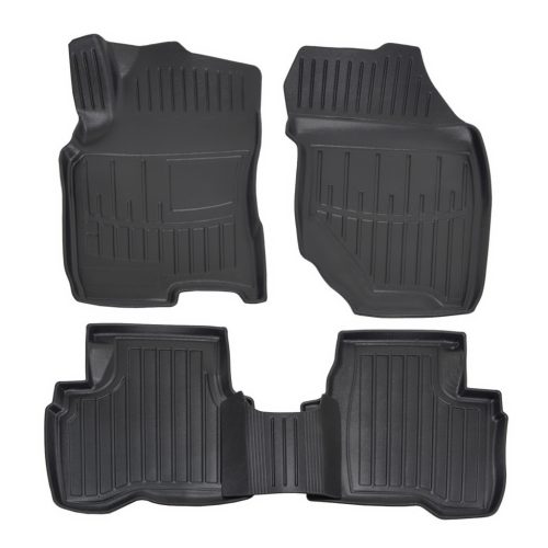 EgriAuto Prémiové 3D gumové autokoberce s upevněním NISSAN X-Trail (T30) 2001-2007 5 ks