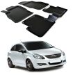 EgriAuto Prémiové 3D gumové autokoberce s upevněním Corsa E 2014-2019