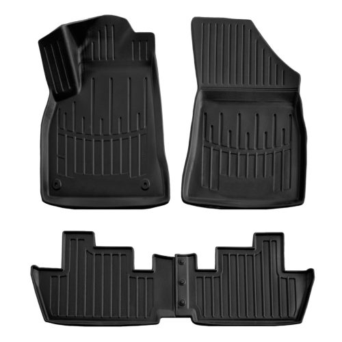 EgriAuto Prémiové 3D gumové autokoberce s upevněním PEUGEOT 3008 2009-2016 4 ks