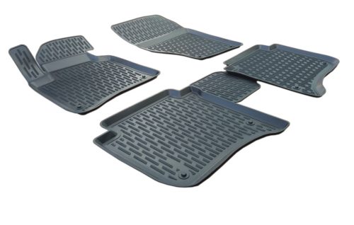 EgriAuto Prémiové 3D gumové autokoberce s upevněním Porsche Cayenne 2010-