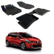 EgriAuto 3D prémiové gumové koberce s patentkami Renault Clio 4 2013-