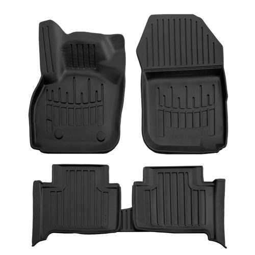 EgriAuto Prémiové 3D gumové autokoberce s upevněním RENAULT ZOE 2012-2018 5 ks