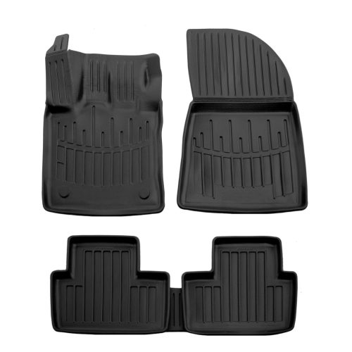 EgriAuto Prémiové 3D gumové autokoberce s upevněním RENAULT Captur II (JB/JE) 2019- 5 ks