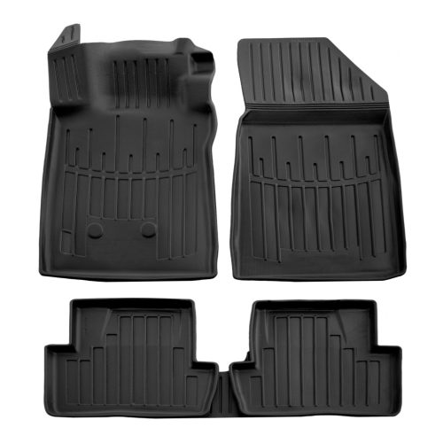 EgriAuto Prémiové 3D gumové autokoberce s upevněním RENAULT Clio III 2005-2012 5 ks