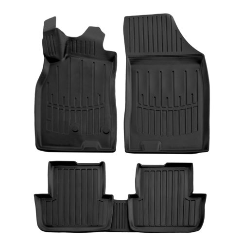 EgriAuto Prémiové 3D gumové autokoberce s upevněním RENAULT Megane III 2008-2015 5 ks