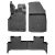 EgriAuto Prémiové 3D gumové autokoberce s upevněním RENAULT Scenic III 2009-2016 4 ks