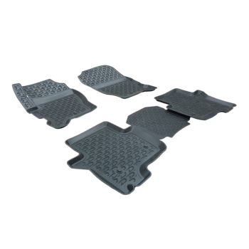   EgriAuto Prémiové 3D gumové autokoberce s upevněním Land Rover Discovery 3/4 2005-2009-2017