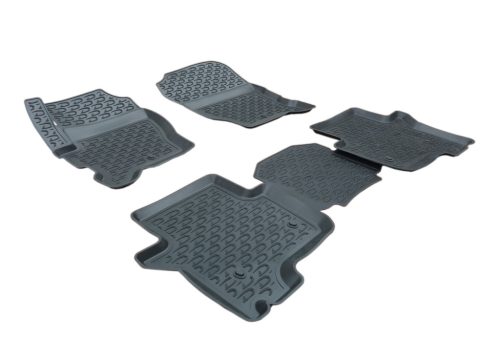 EgriAuto Prémiové 3D gumové autokoberce s upevněním Land Rover Discovery 3/4 2005-2009-2017