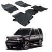 EgriAuto Prémiové 3D gumové autokoberce s upevněním Land Rover Discovery 3/4 2005-2009-2017