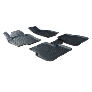   EgriAuto Prémiové 3D gumové autokoberce s upevněním SKODA Superb 2 2008-2015