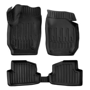   EgriAuto Prémiové 3D gumové autokoberce s upevněním SKODA Fabia II (5J) 2007-2014 5 ks