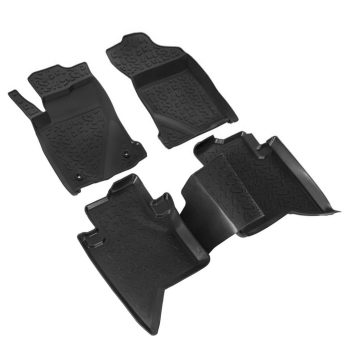   EgriAuto Prémiové 3D gumové autokoberce s upevněním TOYOTA Hilux 4 door 2015