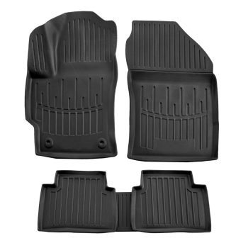   EgriAuto Prémiové 3D gumové autokoberce s upevněním TOYOTA Corolla (E210) 2018- 5 ks