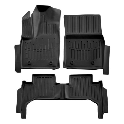 EgriAuto Prémiové 3D gumové autokoberce s upevněním TOYOTA Land Cruiser 300 2021- 5 ks