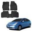 EgriAuto Prémiové 3D gumové autokoberce s upevněním TOYOTA Prius 2003-2009 5 ks