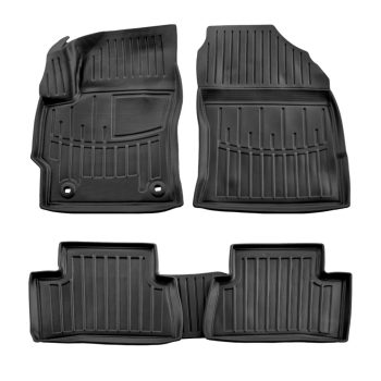   EgriAuto Prémiové 3D gumové autokoberce s upevněním pro TOYOTA Corolla Cross 2020- 5 ks