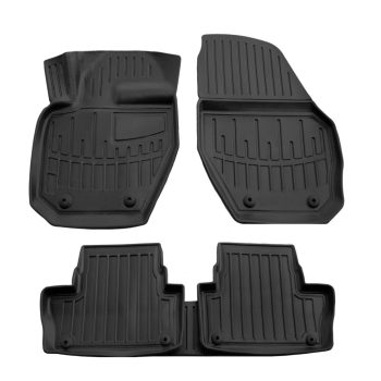   EgriAuto Prémiové 3D gumové autokoberce s upevněním Volvo XC60 2008-2017 5 ks