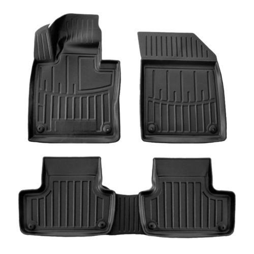 EgriAuto Prémiové 3D gumové autokoberce s upevněním Volvo XC60 2017- 5 ks