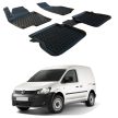 EgriAuto Prémiové 3D gumové autokoberce s upevněním VOLKSWAGEN Caddy 2003-2015