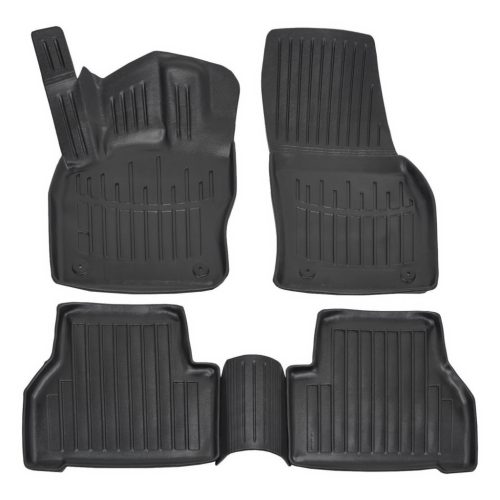 EgriAuto Prémiové 3D gumové autokoberce s upevněním VOLKSWAGEN Caddy IV 2020- 5 ks