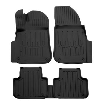   EgriAuto Prémiové 3D gumové autokoberce s upevněním VOLKSWAGEN Touareg III (CR) 2018- 5 ks