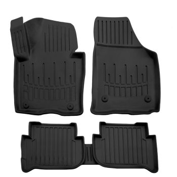   EgriAuto Prémiové 3D gumové autokoberce s upevněním VOLKSWAGEN Touran I 2003-2015 5 ks