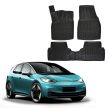 EgriAuto Prémiové 3D gumové autokoberce s upevněním VOLKSWAGEN ID.3 2020- 4 ks