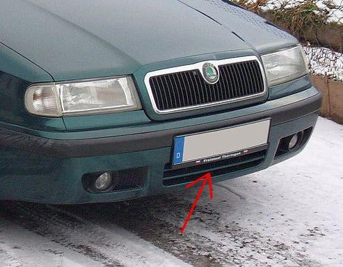 Zimní kryt chladiče SKODA Felicia (dolní)