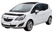 EgriAuto motorový deflektor větru OPEL Meriva B 2010-2017