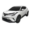 EgriAuto deflektor větru motorového prostoru TOYOTA C-HR 2016-2023