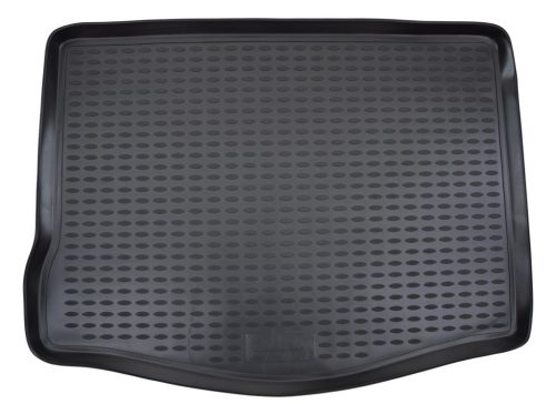 EgriAuto černé guma Gumová vana do kufru FORD Focus II 2004-2011 full-size, Hatchback