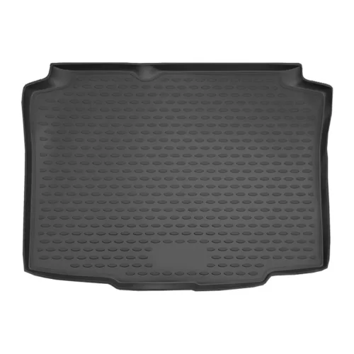 EgriAuto černá gumová vana do kufru Seat Ibiza 3D 5D 2008-2017 Hatchback