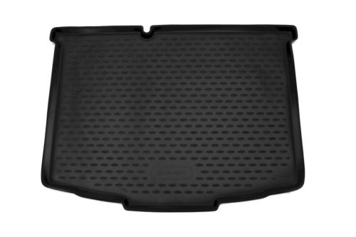 EgriAuto černé gumové autokoberce FABIA III Hatchback 2014-2021