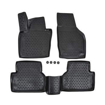   EgriAuto Prémiové 3D gumové autokoberce s upevněním Q3 2011-2018