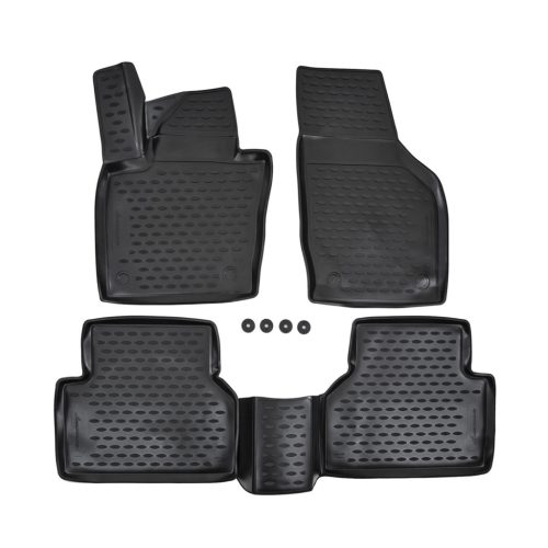 EgriAuto Prémiové 3D gumové autokoberce s upevněním Q3 2011-2018