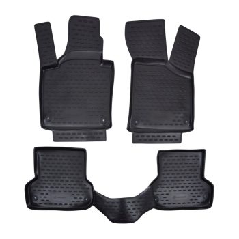   EgriAuto Prémiové 3D gumové autokoberce s upevněním Audi A3 8P 3D 2007-2012