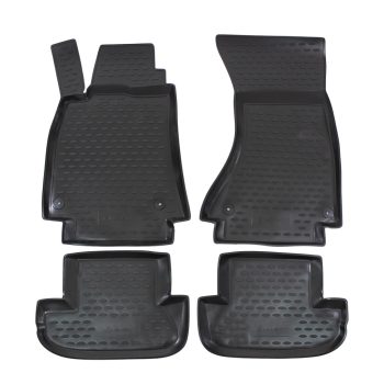   EgriAuto Prémiové 3D gumové autokoberce s upevněním Audi A5 2007-2015