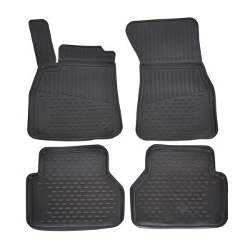   EgriAuto Prémiové 3D gumové autokoberce s upevněním Audi A6 V (C8) 2018- 4 ks