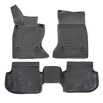   EgriAuto Prémiové 3D gumové autokoberce s upevněním Bmw 5-serie F10/F11 2010-2016