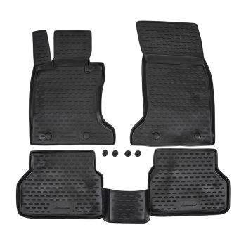   EgriAuto Prémiové 3D gumové autokoberce s upevněním Bmw 5-serie E60/E61 2003-2010
