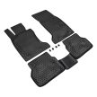 EgriAuto Prémiové 3D gumové autokoberce s upevněním Bmw 5-serie E60/E61 2003-2010