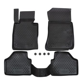   EgriAuto Prémiové 3D gumové autokoberce s upevněním Bmw X1 E84 2009-2015