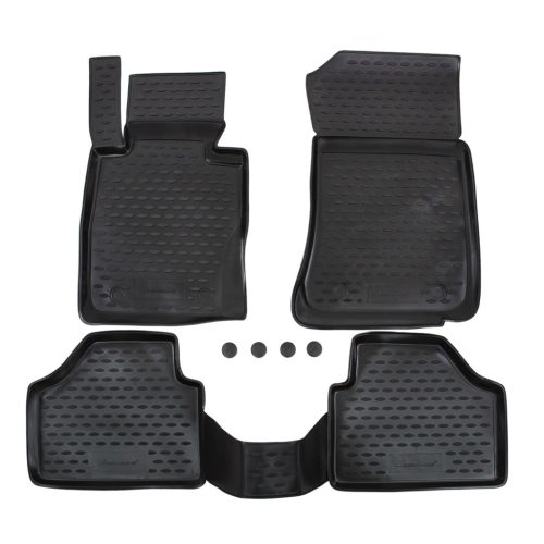 EgriAuto Prémiové 3D gumové autokoberce s upevněním Bmw X1 E84 2009-2015