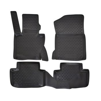   EgriAuto Prémiové 3D gumové autokoberce s upevněním Bmw X3 E83 2003-2006 2006-2010